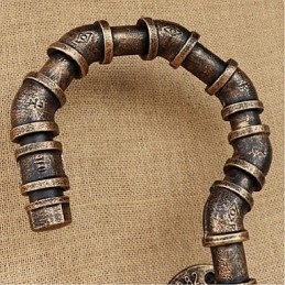 Retro American Village Kreativní průmysl Vítr Designer Nástěnná lampa Láhev na vodu Nástěnné světlo