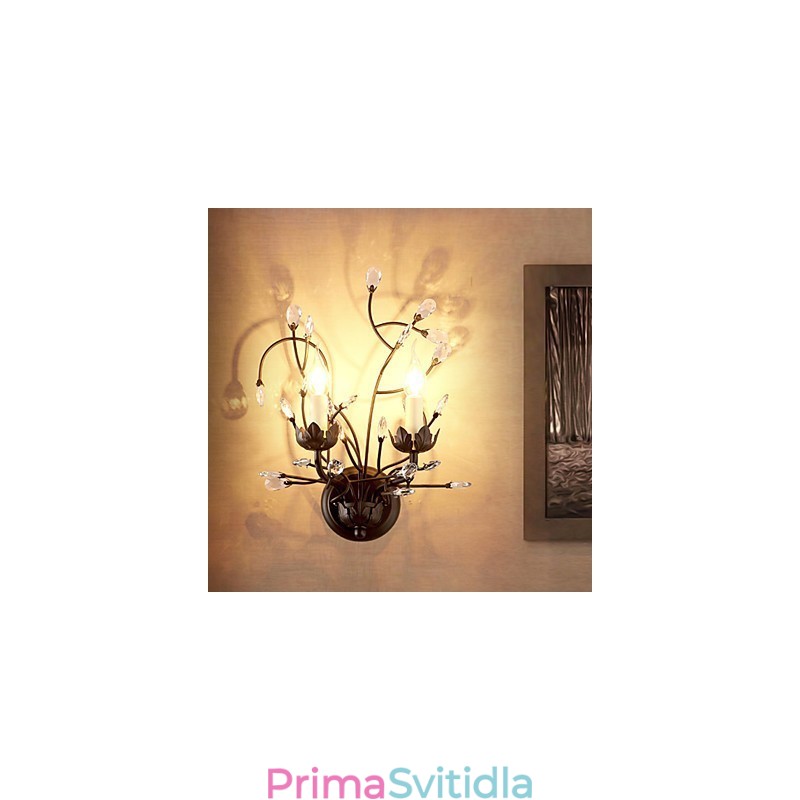Moderní současná tradiční klasická rustikální venkovská malba pro Crystal Uplight