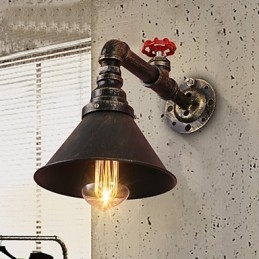 Nástěnná svítidla na vodní dýmku Retro průmyslový styl Kreativní Country Metal Restaurace Kavárna Bary Barový stůl Nástěnné svítidla