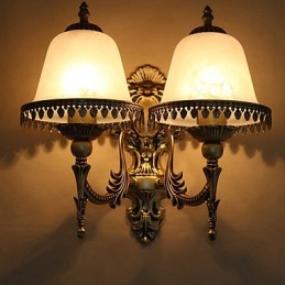 Moderní současná rustikální chata Country Others pro nástěnné svítidlo v mini stylu Downlight