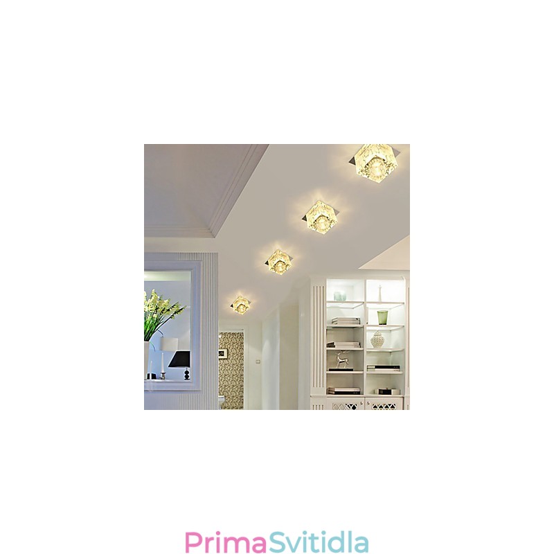 Křišťálová lampa Smd CreativeTube Spotlight Absorb Dome Light