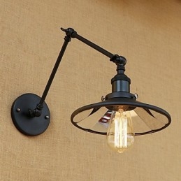 Rustic Lodge Country Retro obraz pro nástěnnou lampu s houpacím ramenem v mini stylu