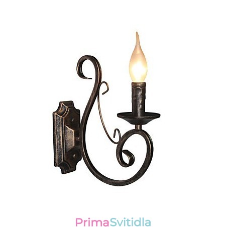 Mini retro nástěnná lampa předsíň Osvětlení nástěnné lampy ve tvaru kovové svíčky Mini retro nástěnná lampa předsíň Osvětlení nástěnné lampy ve tvaru kovové svíčky