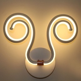 Moderní jednoduchá hliníková nástěnná lampa Kreativní osvětlení nočních lamp do uličky