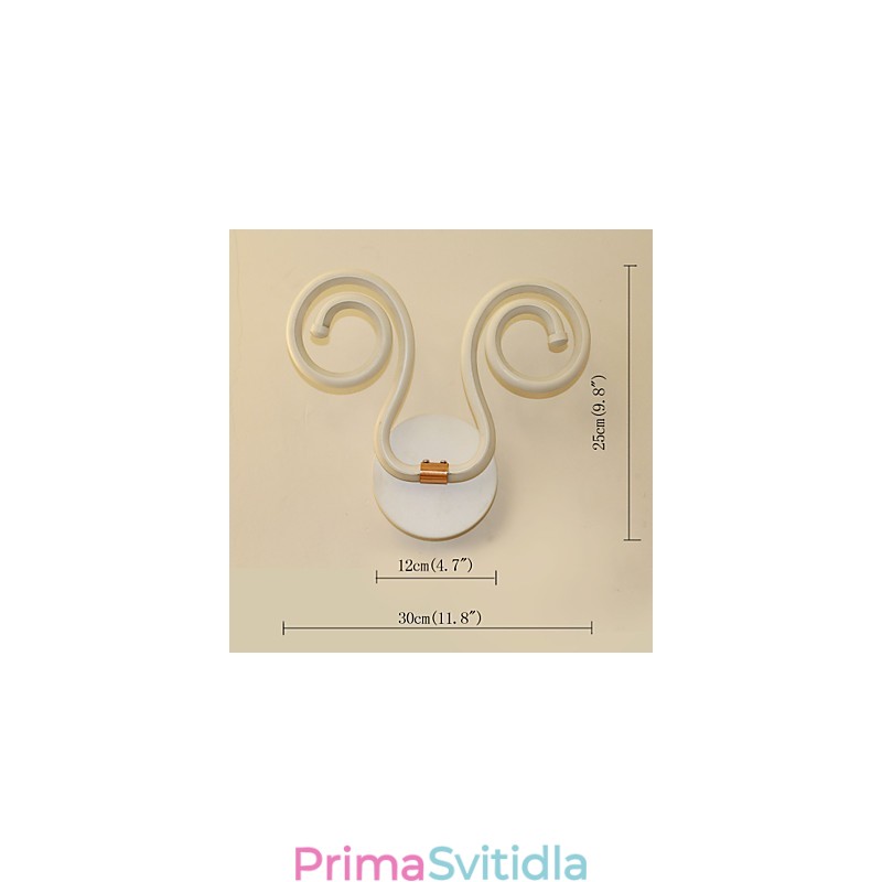 Moderní jednoduchá hliníková nástěnná lampa Kreativní osvětlení nočních lamp do uličky