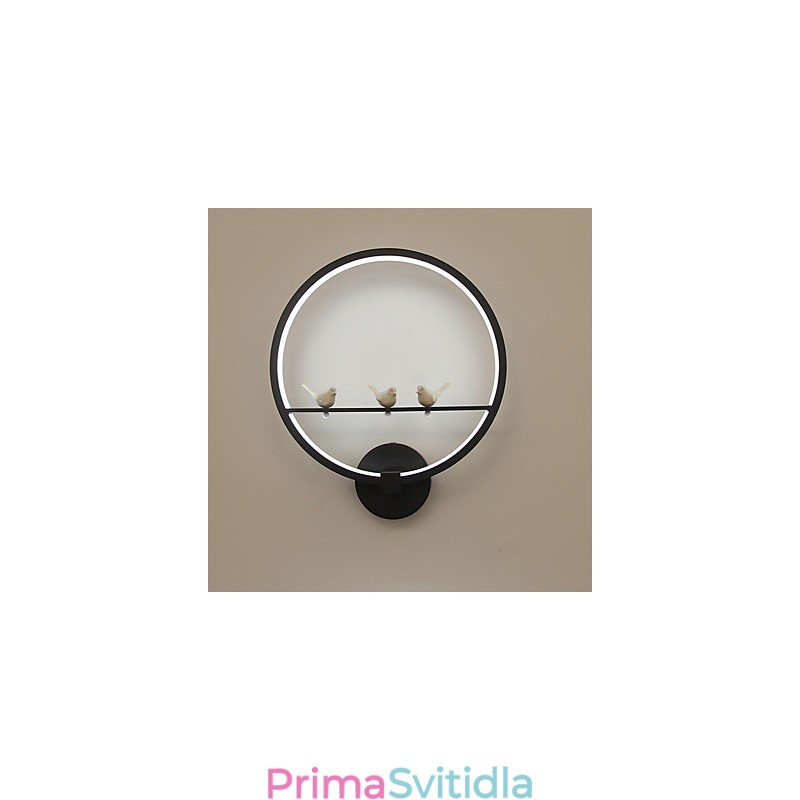 Integrované moderní moderní nástěnné nástěnné svítidlo s okolním osvětlením v mini stylu