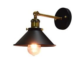 Paint Single Wall Iron Wall Lamp Němá černá lampa se světelným mečem na zdi