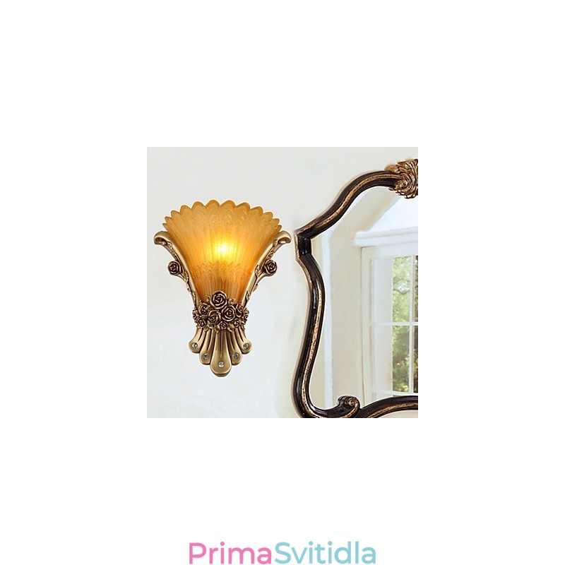 Moderní současný tradiční klasický rustikální domečkový obraz pro prostředí Crystal Mini Style