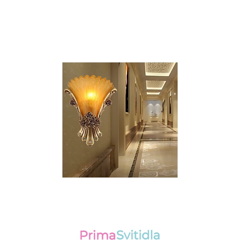 Moderní současný tradiční klasický rustikální domečkový obraz pro prostředí Crystal Mini Style
