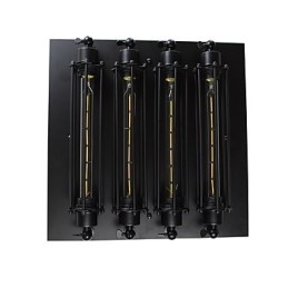 Nástěnné svítidlo Nástěnná svítidla Nástěnná železná nástěnná lampa 4 v jedné nástěnné lampě