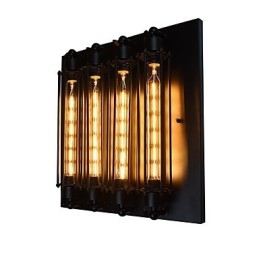Nástěnné svítidlo Nástěnná svítidla Nástěnná železná nástěnná lampa 4 v jedné nástěnné lampě
