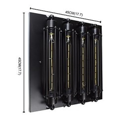 Nástěnné svítidlo Nástěnná svítidla Nástěnná železná nástěnná lampa 4 v jedné nástěnné lampě