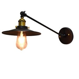 Buzz Wall Iron Wall Lamp Němý černý světelný meč lampa na zdi