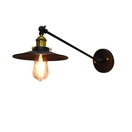 Buzz Wall Iron Wall Lamp Němý černý světelný meč lampa na zdi Buzz Wall Iron Wall Lamp Němý černý světelný meč lampa na zdi