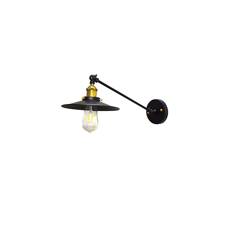 Buzz Wall Iron Wall Lamp Němý černý světelný meč lampa na zdi