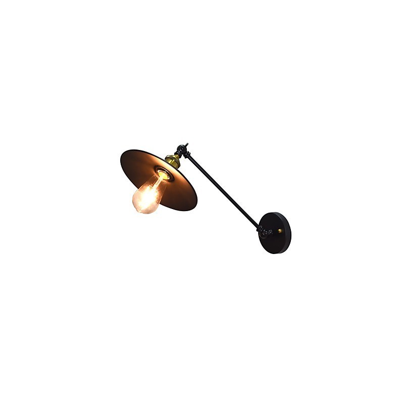 Buzz Wall Iron Wall Lamp Němý černý světelný meč lampa na zdi