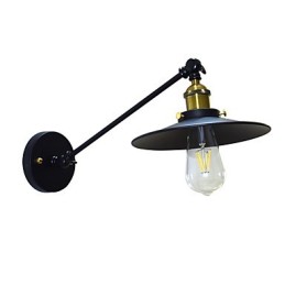 Buzz Wall Iron Wall Lamp Němý černý světelný meč lampa na zdi
