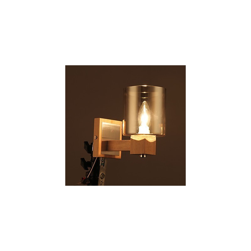 Skleněná nástěnná lampa Moderní moderní ostatní funkce pro nástěnné svítidlo v mini stylu s nástěnným osvětlením