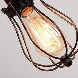 Industriální retro železná nástěnná lampa Creative Personality Lift Kladka Wall Lamp