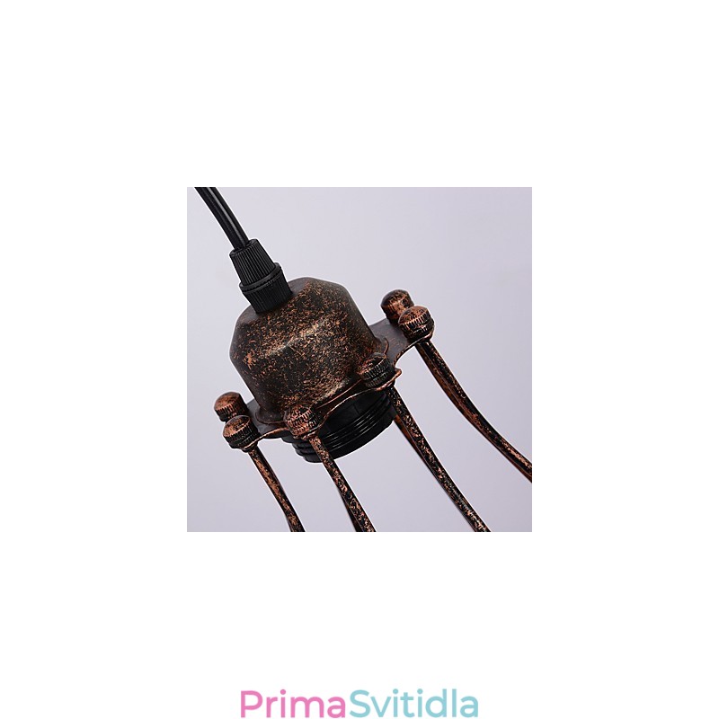 Industriální retro železná nástěnná lampa Creative Personality Lift Kladka Wall Lamp