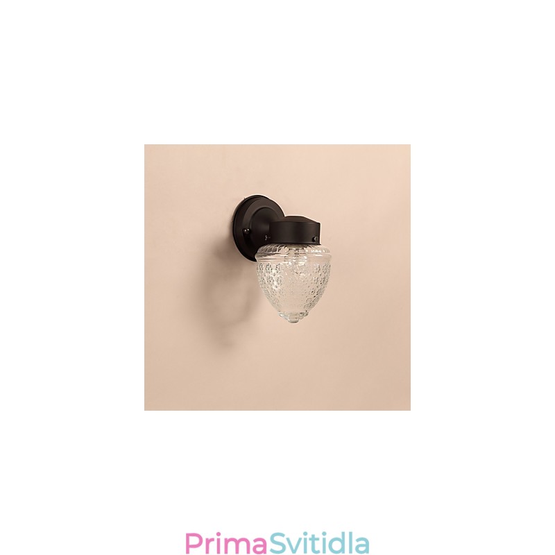 Moderní moderní povrchová úprava s černým oxidem pro nástěnné svítidlo s okolním osvětlením v mini stylu