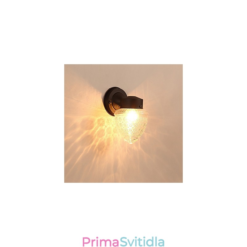 Moderní moderní povrchová úprava s černým oxidem pro nástěnné svítidlo s okolním osvětlením v mini stylu