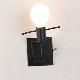 Moderní současná tradiční klasická rustikální chata Nová funkce malby pro nástěnné nástěnné svítidlo Downlight