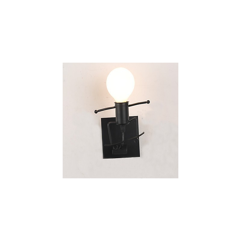 Moderní současná tradiční klasická rustikální chata Nová funkce malby pro nástěnné nástěnné svítidlo Downlight