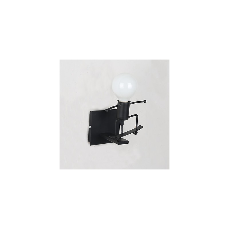 Moderní současná tradiční klasická rustikální chata Nová funkce malby pro nástěnné nástěnné svítidlo Downlight