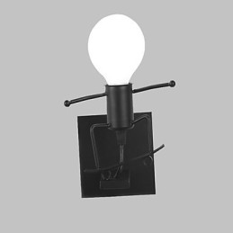Moderní současná tradiční klasická rustikální chata Nová funkce malby pro nástěnné nástěnné svítidlo Downlight