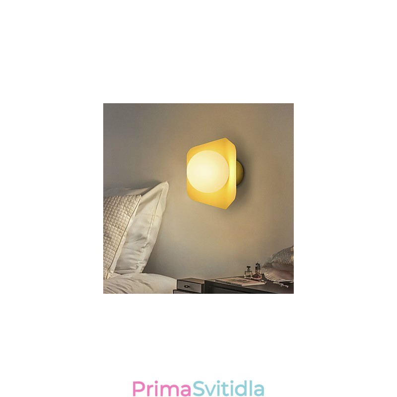 Moderní moderní funkce pro nástěnné nástěnné svítidlo s okolním osvětlením v mini stylu
