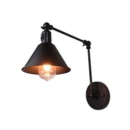 Nástěnné svítidlo Nástěnné svítidla Nástěnné železo Nástěnná lampa Retro Vintage Moderní Upscale Bar West Restaurace Kavárna