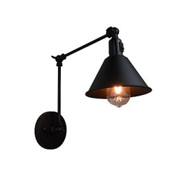 Nástěnné svítidlo Nástěnné svítidla Nástěnné železo Nástěnná lampa Retro Vintage Moderní Upscale Bar West Restaurace Kavárna