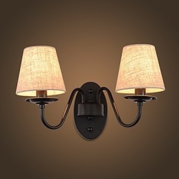 Rustikální Lodge Jednoduché Vintage Malba Funkce Ambient Light Wall Sconces Wall Light