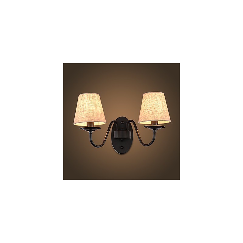 Rustikální Lodge Jednoduché Vintage Malba Funkce Ambient Light Wall Sconces Wall Light
