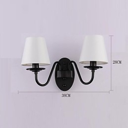 Rustikální Lodge Jednoduché Vintage Malba Funkce Ambient Light Wall Sconces Wall Light