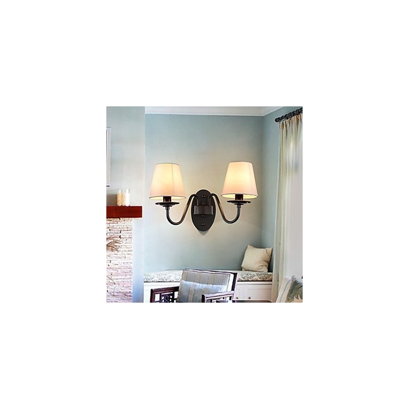 Rustikální Lodge Jednoduché Vintage Malba Funkce Ambient Light Wall Sconces Wall Light