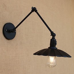 Vintage venkovská malba pro nástěnné světlo s houpacím ramenem ve stylu mini swing Arm Downlight Swing Arm Lights