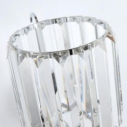 Moderní moderní galvanicky pokovené křišťálové nástěnné svítidlo Uplight Wall Sconces