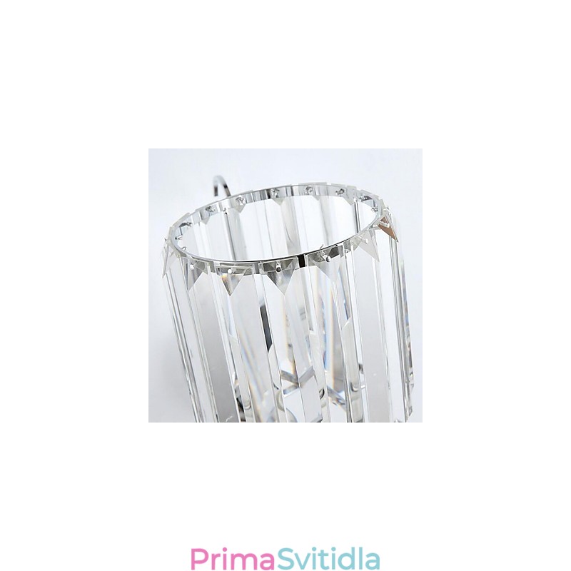 Moderní moderní galvanicky pokovené křišťálové nástěnné svítidlo Uplight Wall Sconces