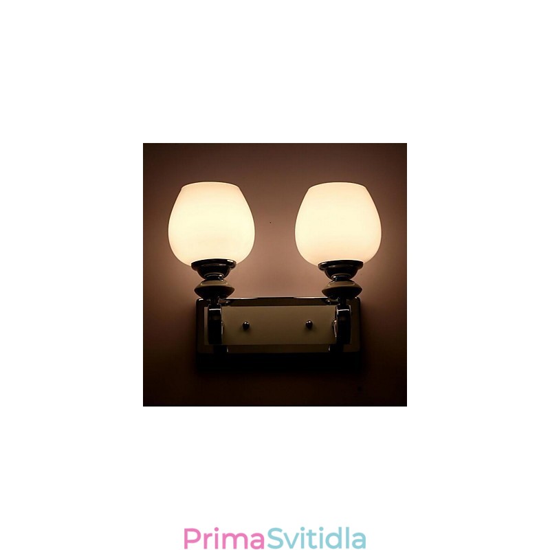 Moderní moderní galvanicky pokovené nástěnné svítidlo Uplight Wall Sconces