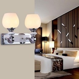 Moderní moderní galvanicky pokovené nástěnné svítidlo Uplight Wall Sconces