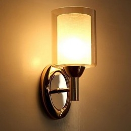 Moderní moderní galvanicky pokovené nástěnné svítidlo Uplight Wall Sconces