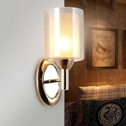Moderní moderní galvanicky pokovené nástěnné svítidlo Uplight Wall Sconces