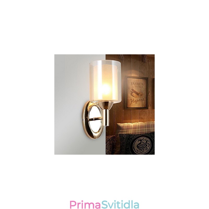 Moderní moderní galvanicky pokovené nástěnné svítidlo Uplight Wall Sconces