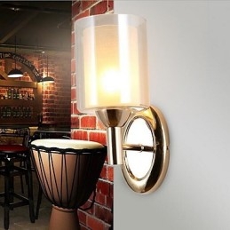 Moderní moderní galvanicky pokovené nástěnné svítidlo Uplight Wall Sconces