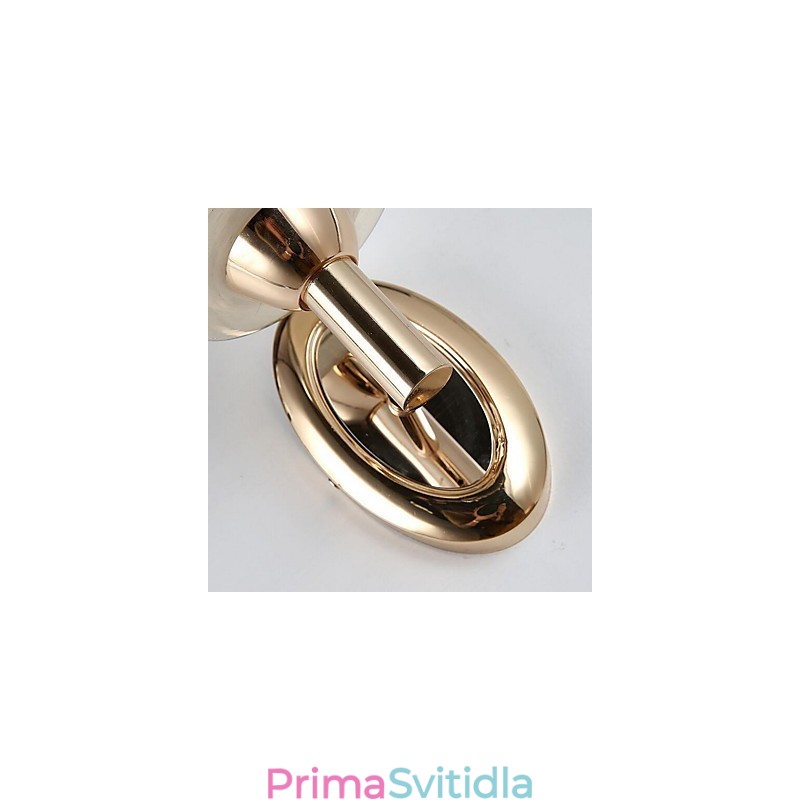 Moderní moderní galvanicky pokovené nástěnné svítidlo Uplight Wall Sconces