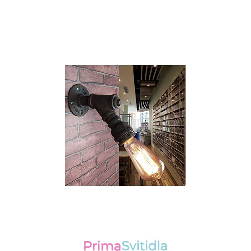 Rustic Lodge Painting funkce pro Arc Ambient Light Wall Sconces Wall Light