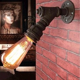 Rustic Lodge Painting funkce pro Arc Ambient Light Wall Sconces Wall Light