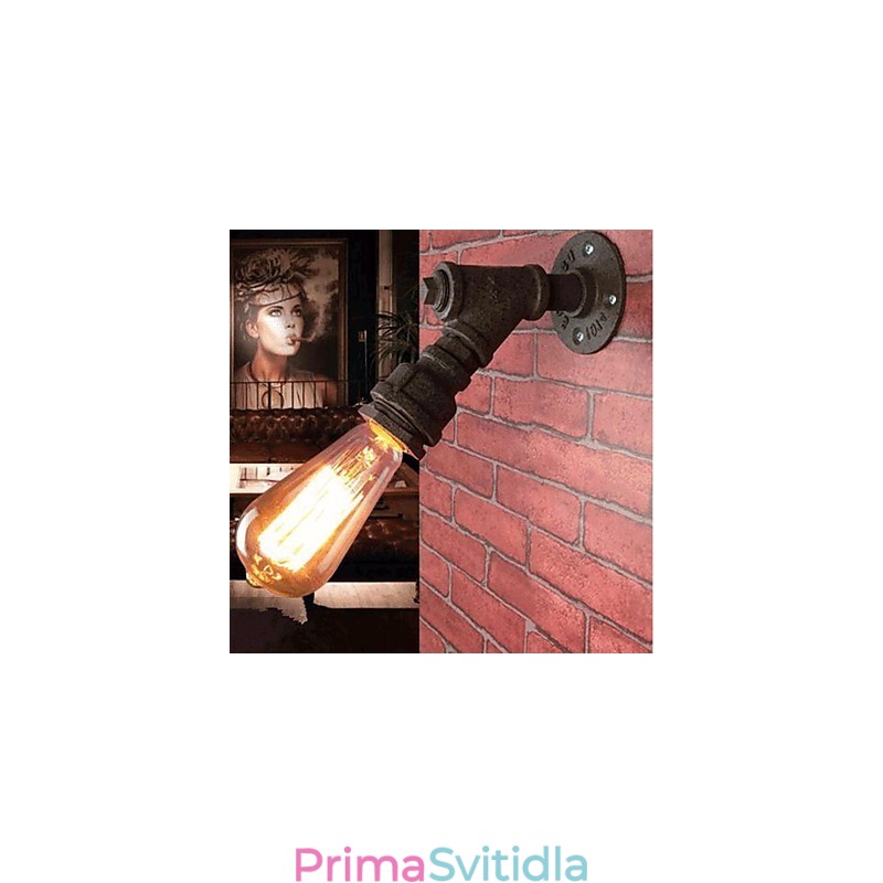 Rustic Lodge Painting funkce pro Arc Ambient Light Wall Sconces Wall Light